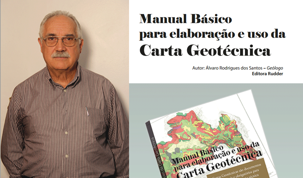 Editora Rudder lança o MANUAL BÁSICO PARA ELABORAÇÃO E USO DA CARTA GEOTÉCNICA