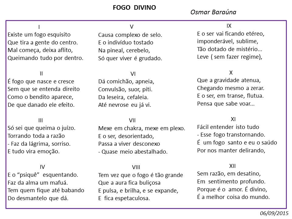 O Geólogo Osmar Baraúna nos presenteia com uma linda obra de Cordel !