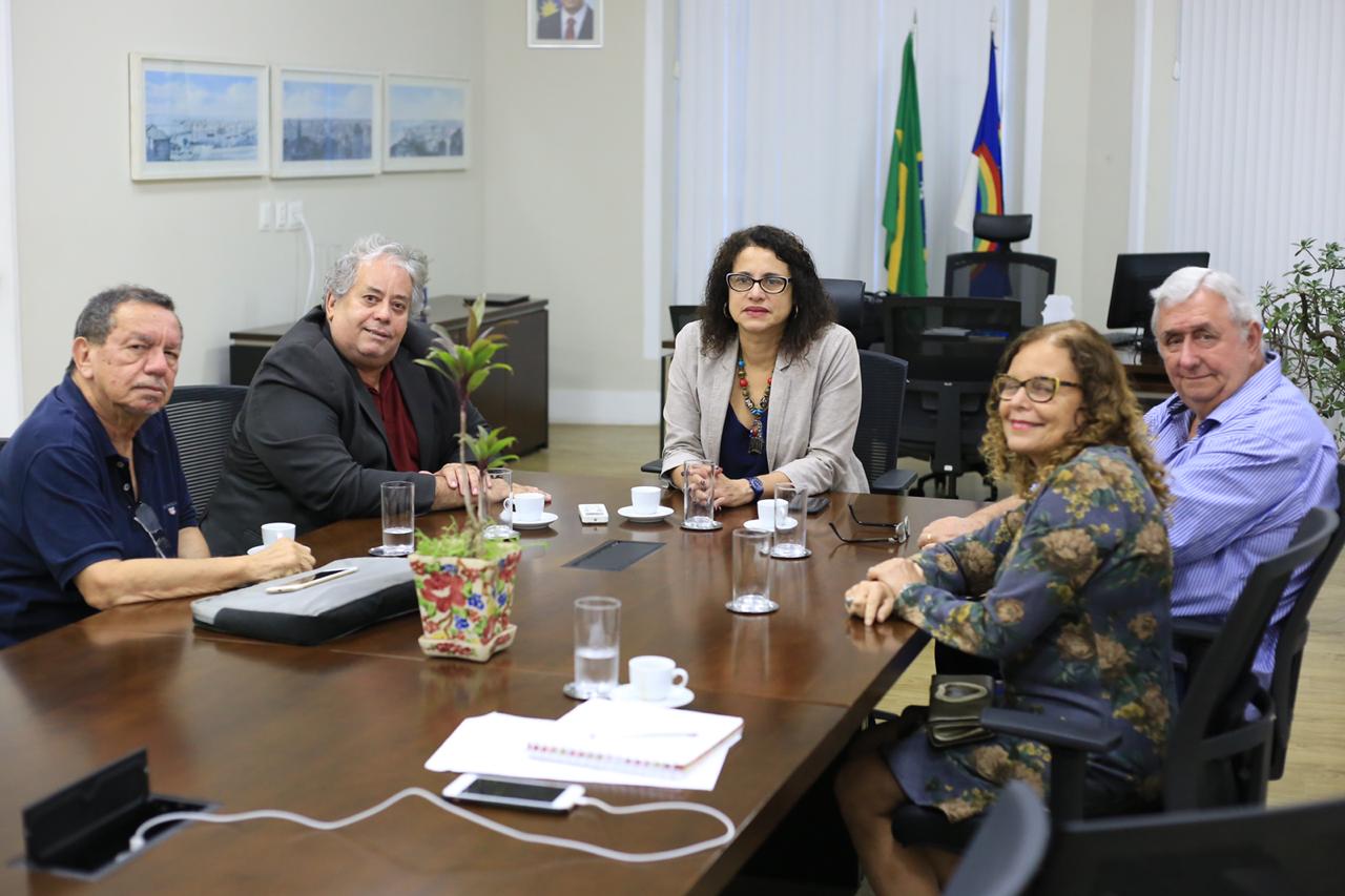 Audiência da AGP com a Vice-Governadora de PE, Engª. Luciana Santos